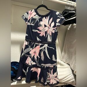 Floral mini dress